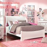 Set Kamar Tidur Remaja Minimalis Klasik Putih