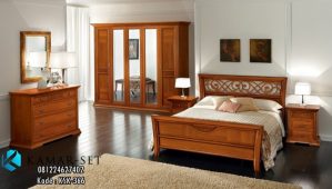 Set Tempat Tidur Klasik Minimalis Elegan KSK-366